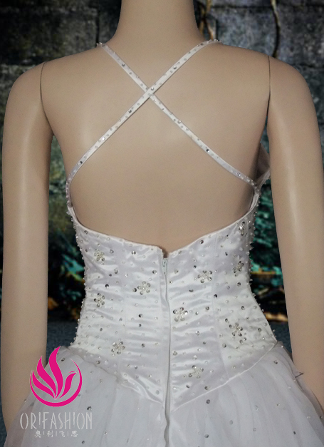 Orifashion HandmadeReal Custom Made Princess Wedding Dress RC029